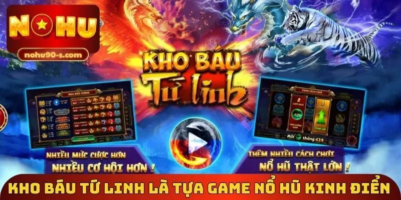 Kho Báu Tứ Linh là tựa game nổ hũ kinh điển 